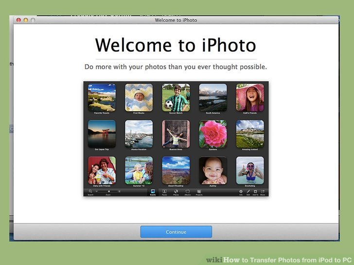 Transfer photo library from old mac to new mac